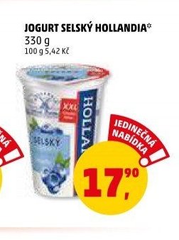 Jogurt selský Hollandia
