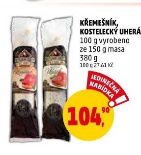 KŘEMEŠNÍK, KOSTELECKÝ UHERÁK