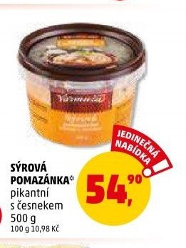 SÝROVÁ POMAZÁNKA pikantní s česnekem