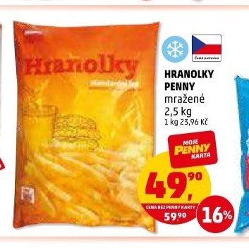 HRANOLKY PENNY mražené
