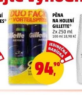 PĚNA NA HOLENÍ GILLETTE