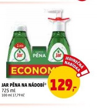 JAR PĚNA NA NÁDOBÍ