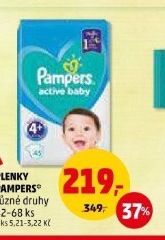 Plenky Pampers