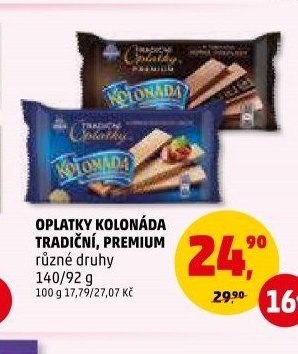 Oplatky Kolonáda