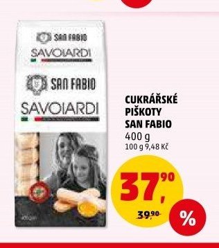 Cukrářské piškoty San Fabio