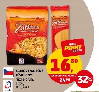Zátkovy vaječné těstoviny