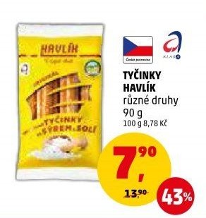 TYČINKY HAVLÍK