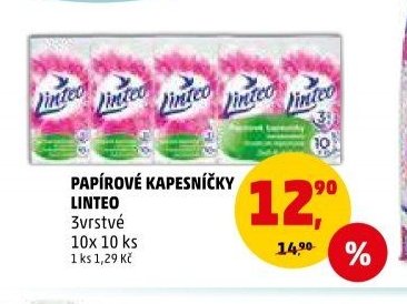 PAPÍROVÉ KAPESNÍČKY LINTEO