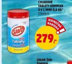 CHLOROVÉ TABLETY KOMPLEX 3 V 1 MINI 0,8 KG