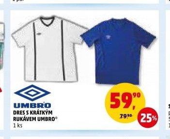 Dres s krátkým rukávem Umbro