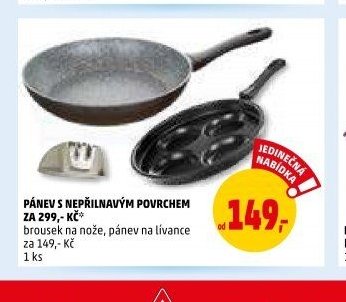 Pánev s nepřilnavým povrchem