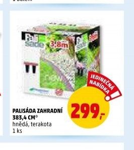 PALISÁDA ZAHRADNÍ 383,4 CM