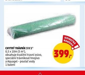 CHYTRÝ TRÁVNÍK 3 V 1
