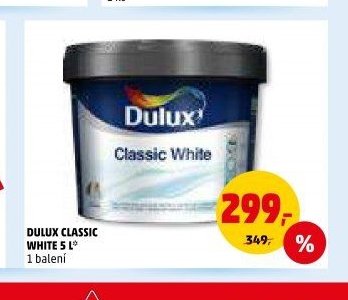 DULUX CLASSIC WHITE 5 L
