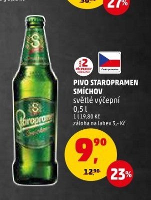 Pivo Staropramen Smíchov
