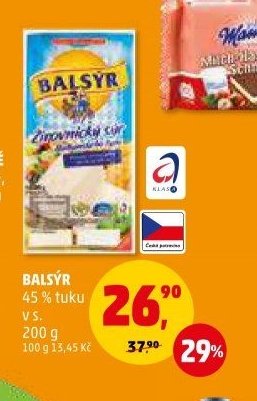 Balsýr 45% tuku v s