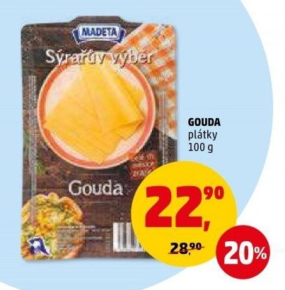 GOUDA plátky 100 g