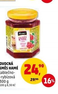 OVOCNÁ SMĚS HAMÉ jablečno-rybízová 300 g