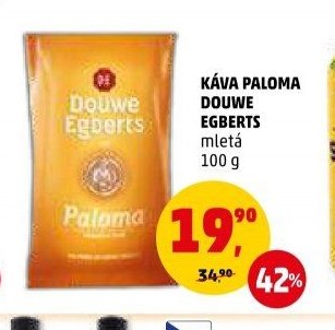 KÁVA PALOMA DOUWE EGBERTS