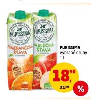 PURISSIMA vybrané druhy