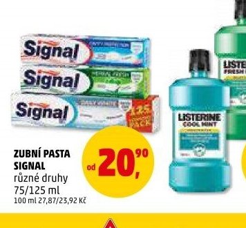 ZUBNÍ PASTA SIGNAL různé druhy