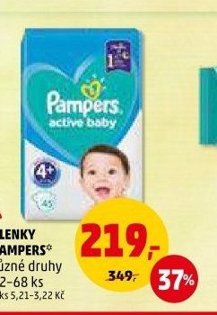 Plenky Pampers