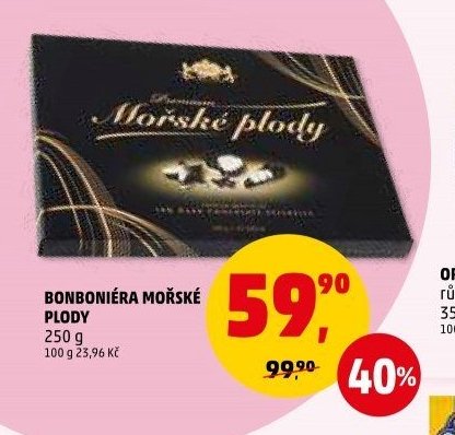 Bonboniéra Mořské plody 250 g