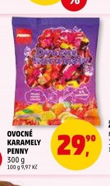 Ovocné karamely Penny 300 g