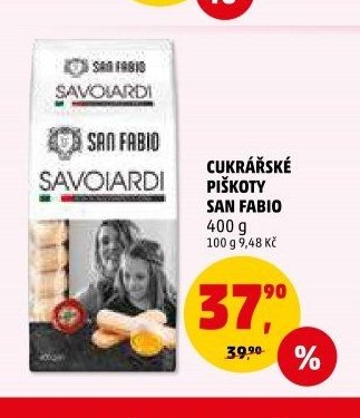 Cukrářské piškoty San Fabio 400 g