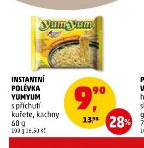 Instantní polévka YumYum