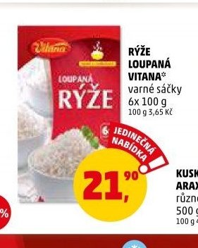 Rýže loupaná Vitana