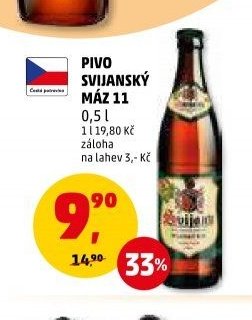 Pivo Svijanský Máz 11