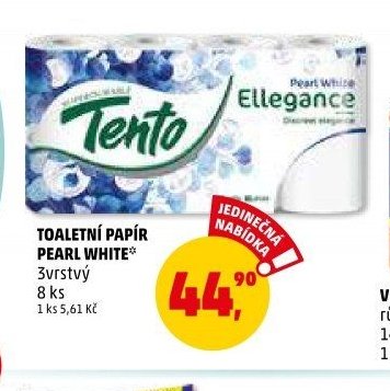 Toaletní papír Pearl White