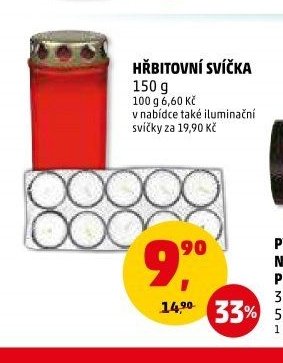 Hřbitovní svíčka