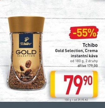 Tchibo Gold Selection, Crema instantní káva