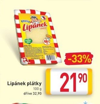 Lipánek plátky