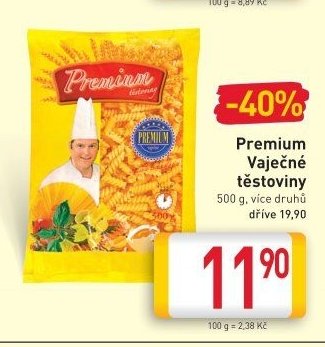 Premium Vaječné těstoviny