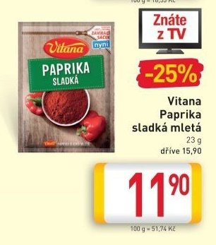Vitana Paprika sladká mletá