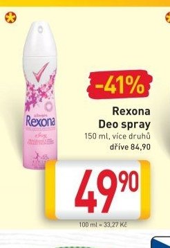 Rexona Deo spray