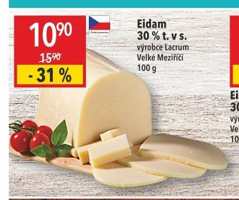 Eidam 30 % t. v s.