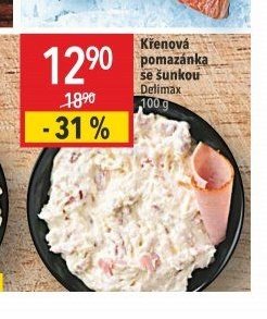 Křenová pomazánka se šunkou