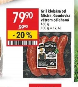 Gril klobása od Mistra
