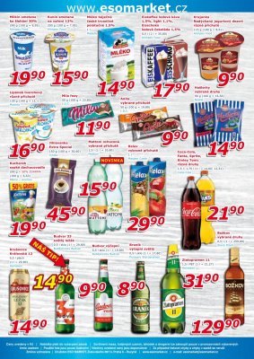 akční leták ESO MARKET 20.5.2020-31.5.2020