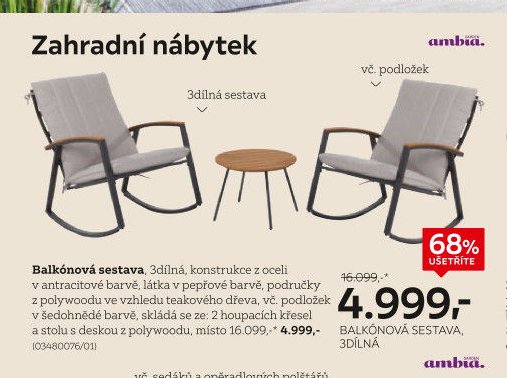 Balkónová sestava