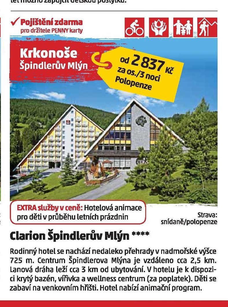 Clarion Špindlerův Mlýn ****