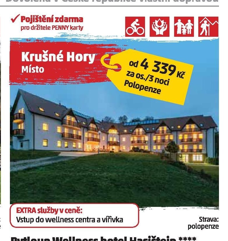 Pytloun Wellness hotel Hasištejn (Krušné Hory)