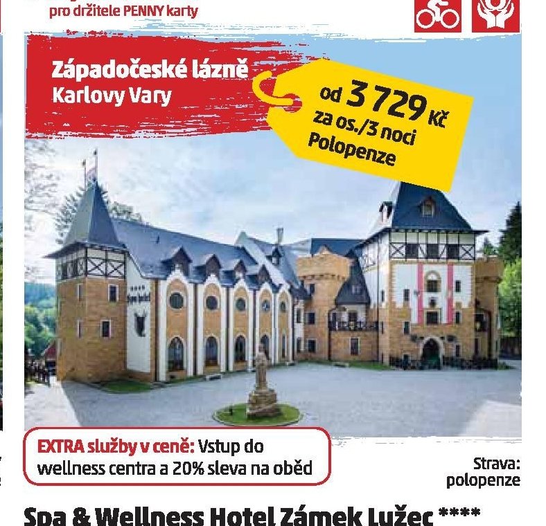Západočeské lázně Karlovy Vary (Spa & Wellness Hotel Zámek Lužec)