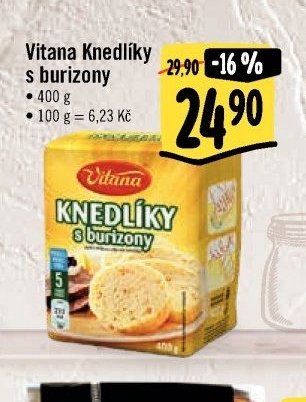 Vitana Knedlíky s burizony