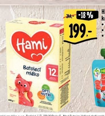 Hami kojenecká výživa