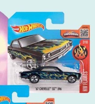 Hot Wheels Autíčko (67 Chevelle SS 396)